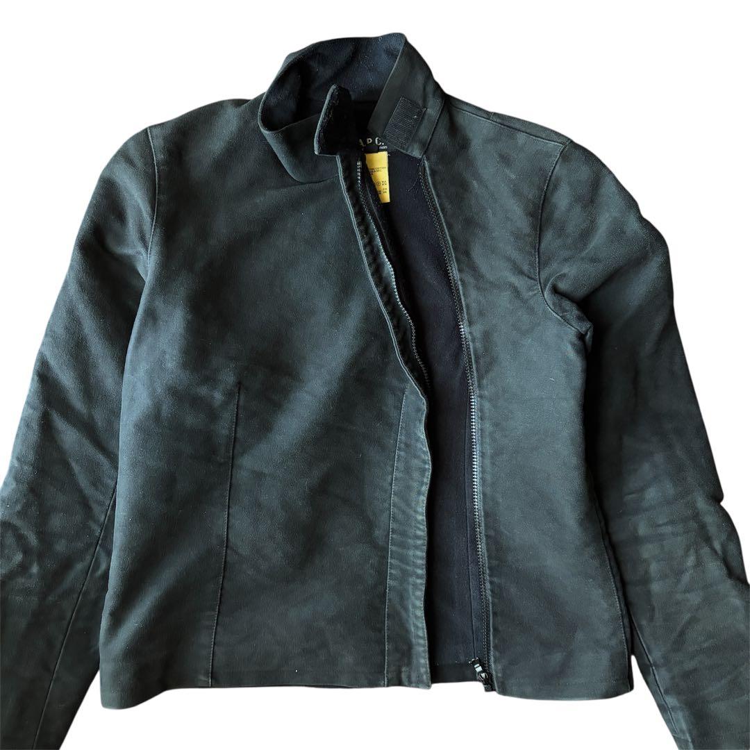 90s A.P.C. フランス製 黒 archive ブルゾン スエード - メルカリ