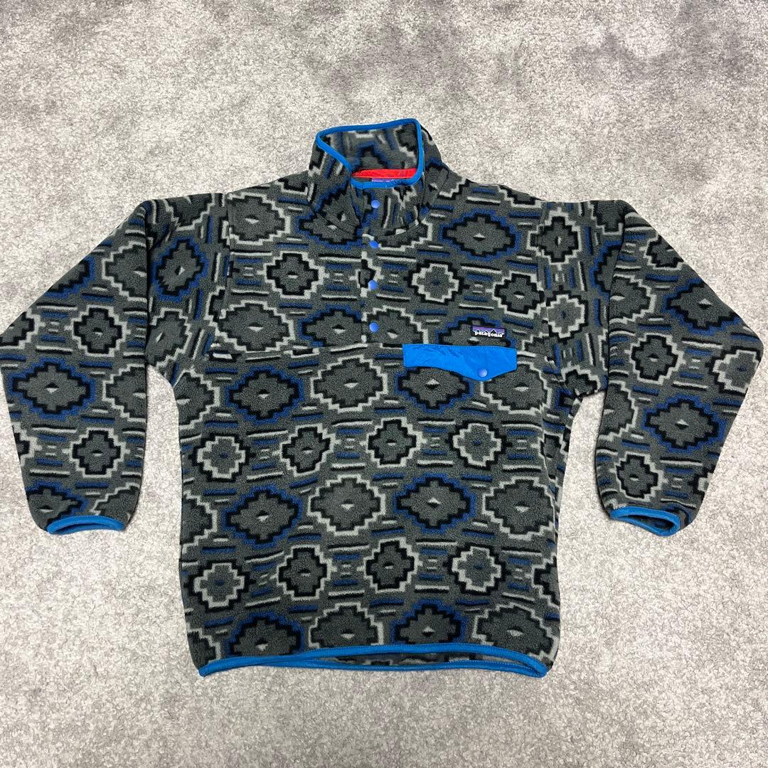 【美品】パタゴニア　シンチラ　スナップT XS 総柄 Yahoo!オークション -「パタゴニア シンチラ スナップt xs」の落札相場