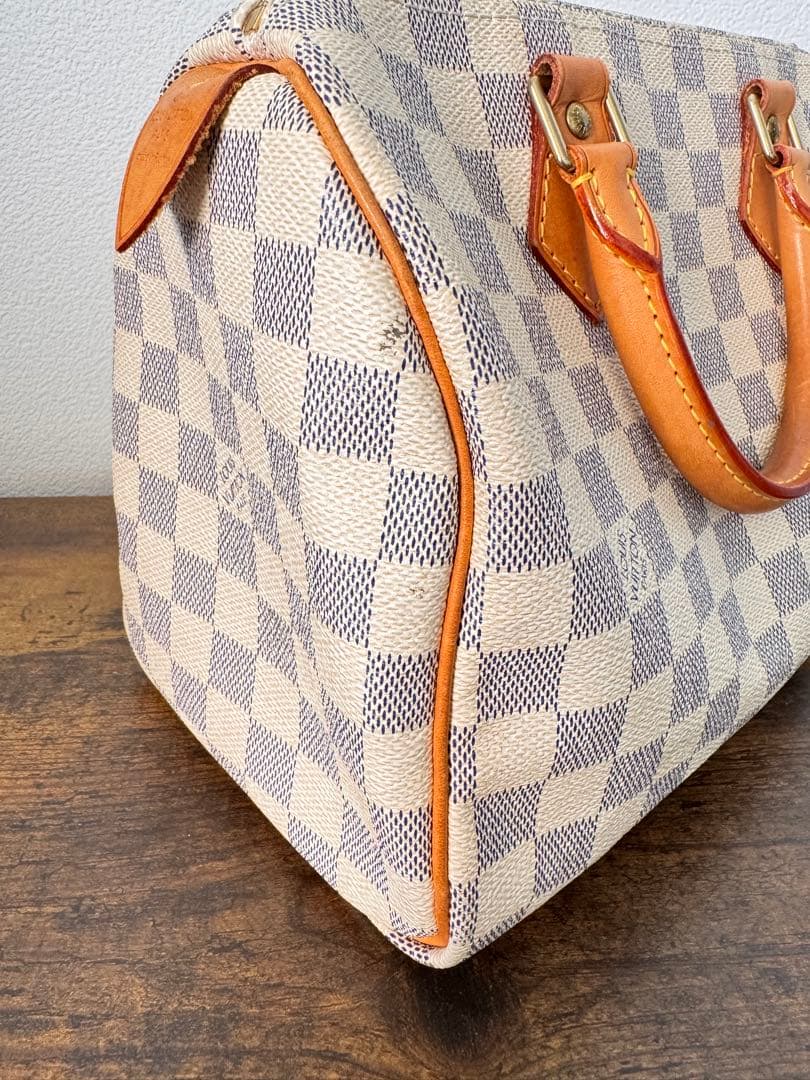 ルイヴィトン スピーディ25 ダミエ アズール N41534 巾着袋付き - メルカリ