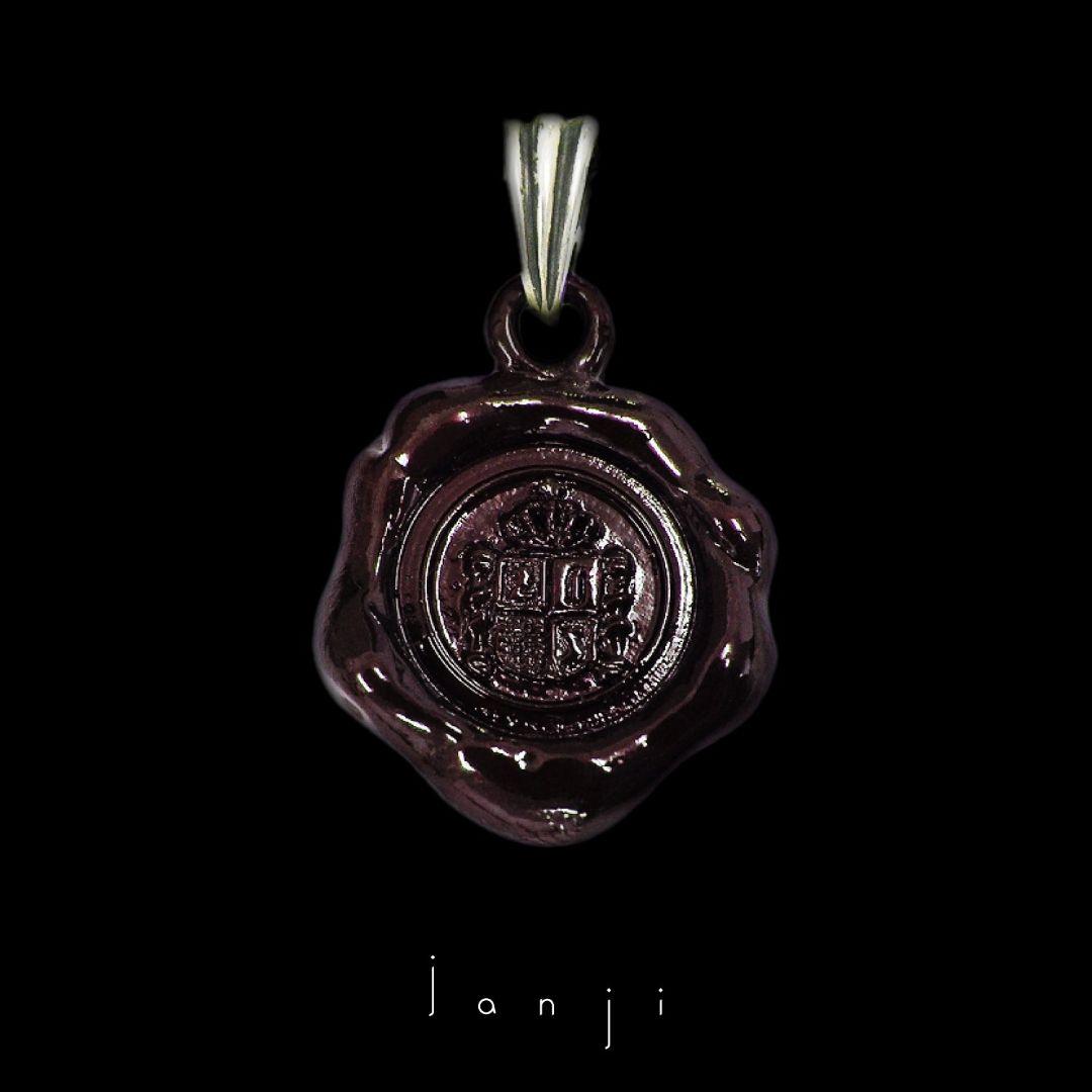赤西仁 着用 Janji スタンプ ネックレス ダークレッド - メルカリ