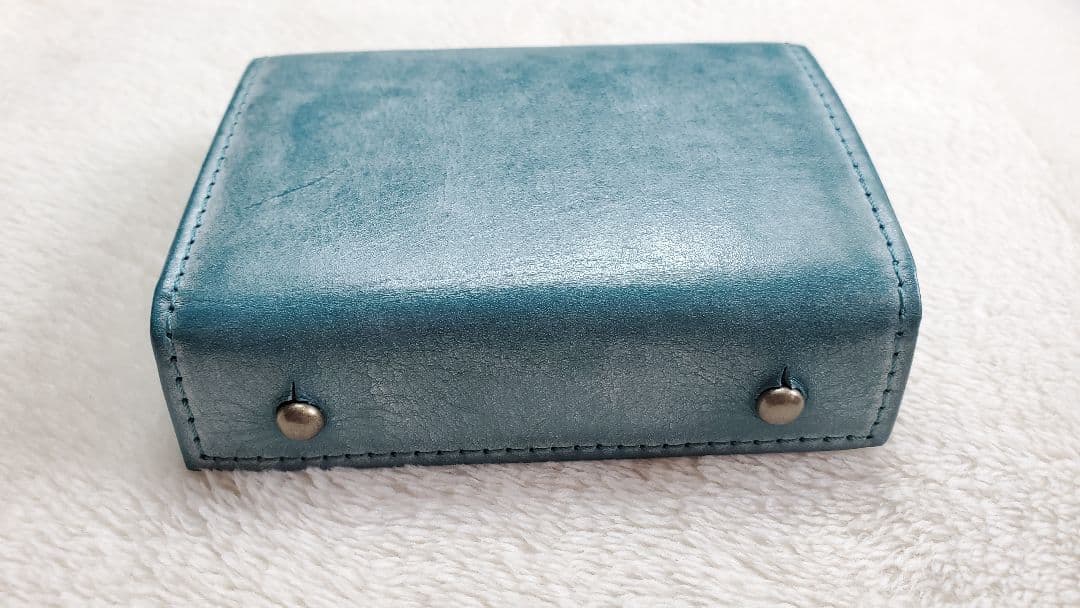 未使用に近い】エムピウ m+ ミッレフォッリエP25 ゴーストレザー