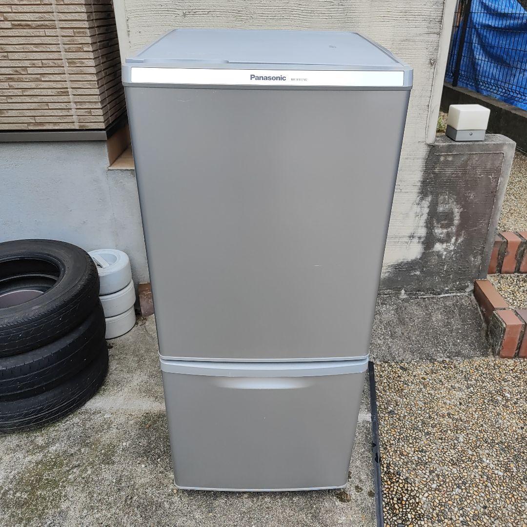 Panasonic 147L 2ドア冷凍冷蔵庫 NR-B147W-S 福岡県より - メルカリ