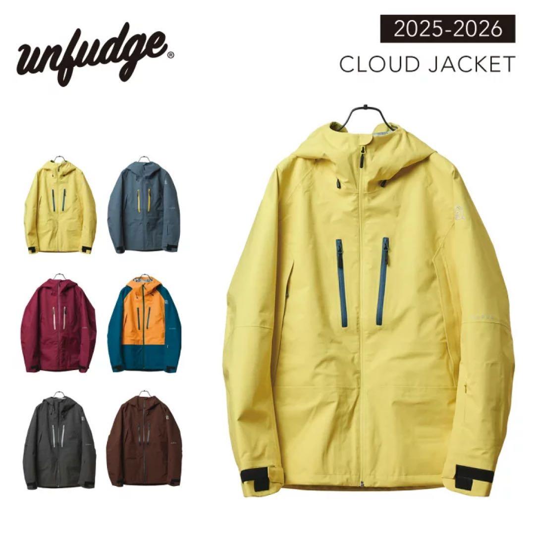 アンファッジ スノボウェア クラウドジャケットBlueGrey 25-26 楽天市場】25-26 unfudge アンファッジ CLOUD JACKET クラウド