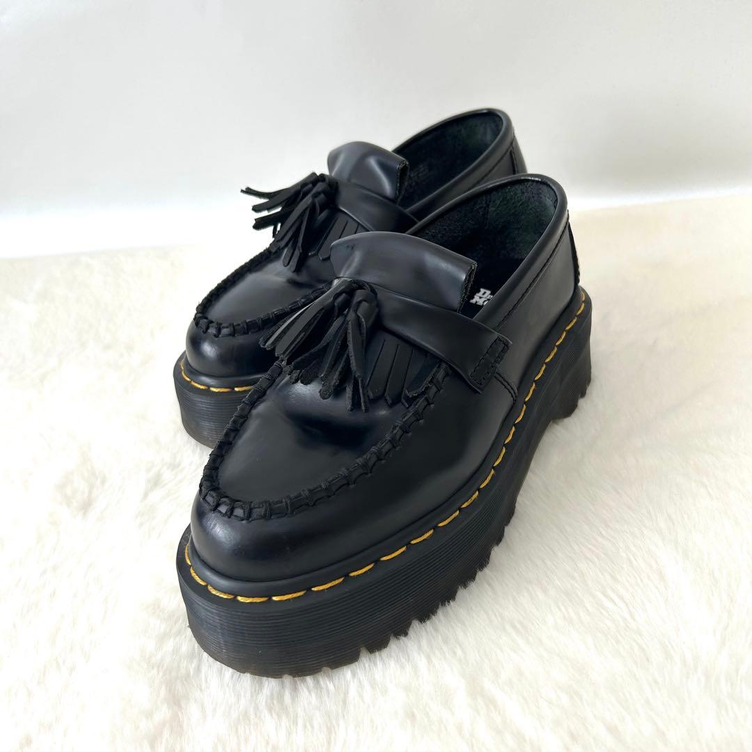 マーチン Dr.Martens タッセルローファー ダブルソール 厚底 UK3