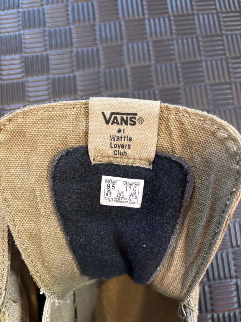 靴 WTAPS x VANS OG SK8-HI LX / US9.5 27.5cm