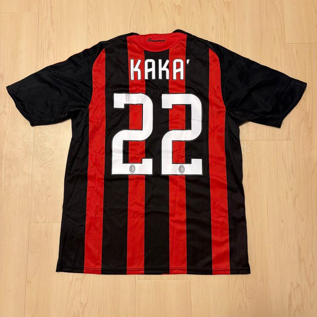 フルパッチ】AC Milan 08/09 KAKA 22番 ユニフォームセット - メルカリ