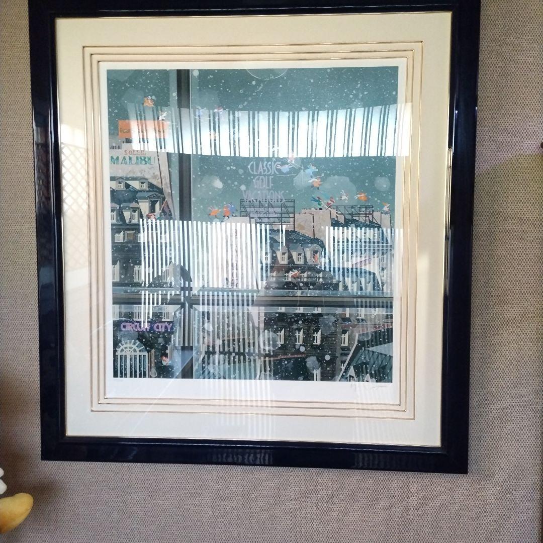 ヒロ・ヤマガタ 「 スノーセレブレーション」 シルクスクリーン 限定