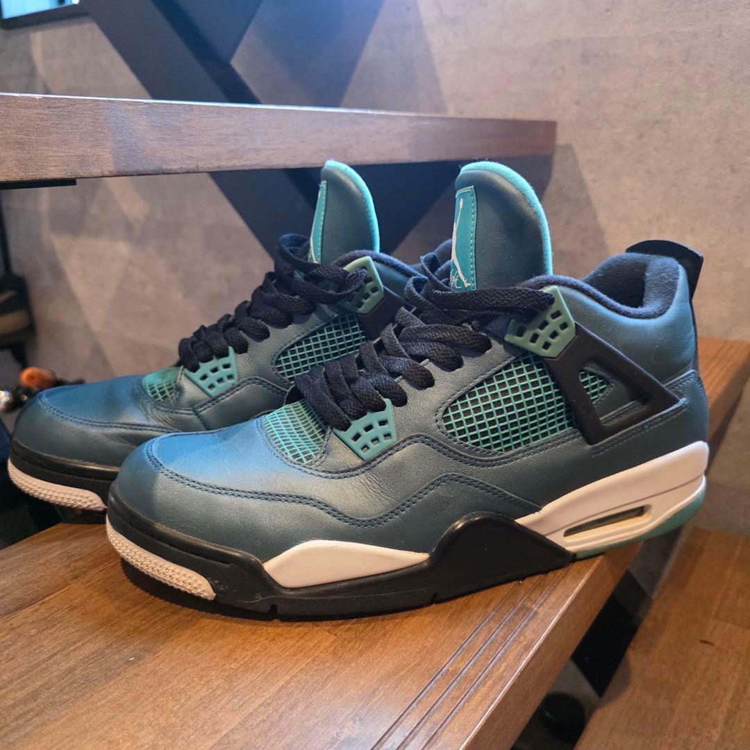Air Jordan 4 ティール/ブラック 国内3月14日発売予定】 ナイキ エアジョーダン4 レトロ ティール