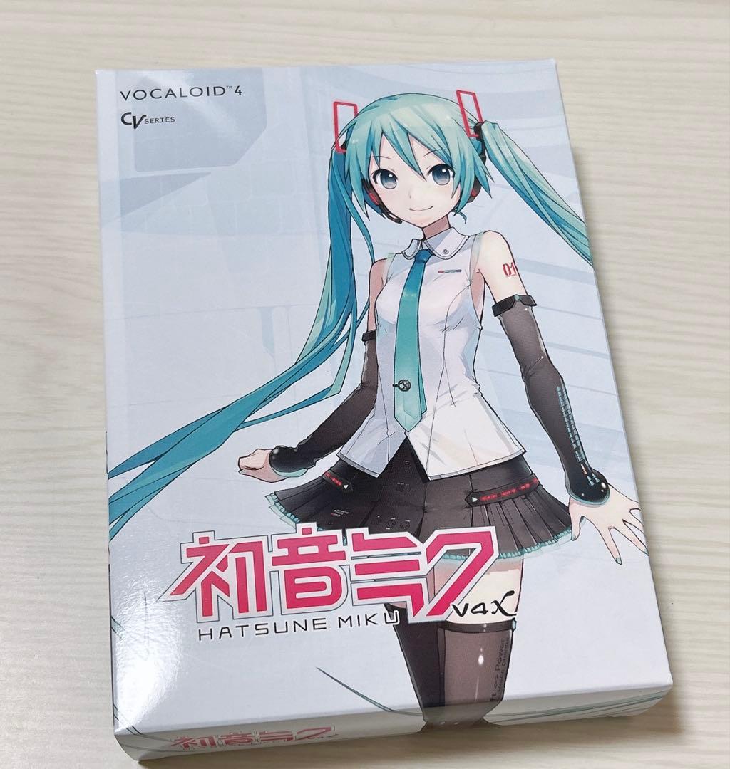 初音ミク V4X ボカロソフトウェア パッケージ版 - メルカリ