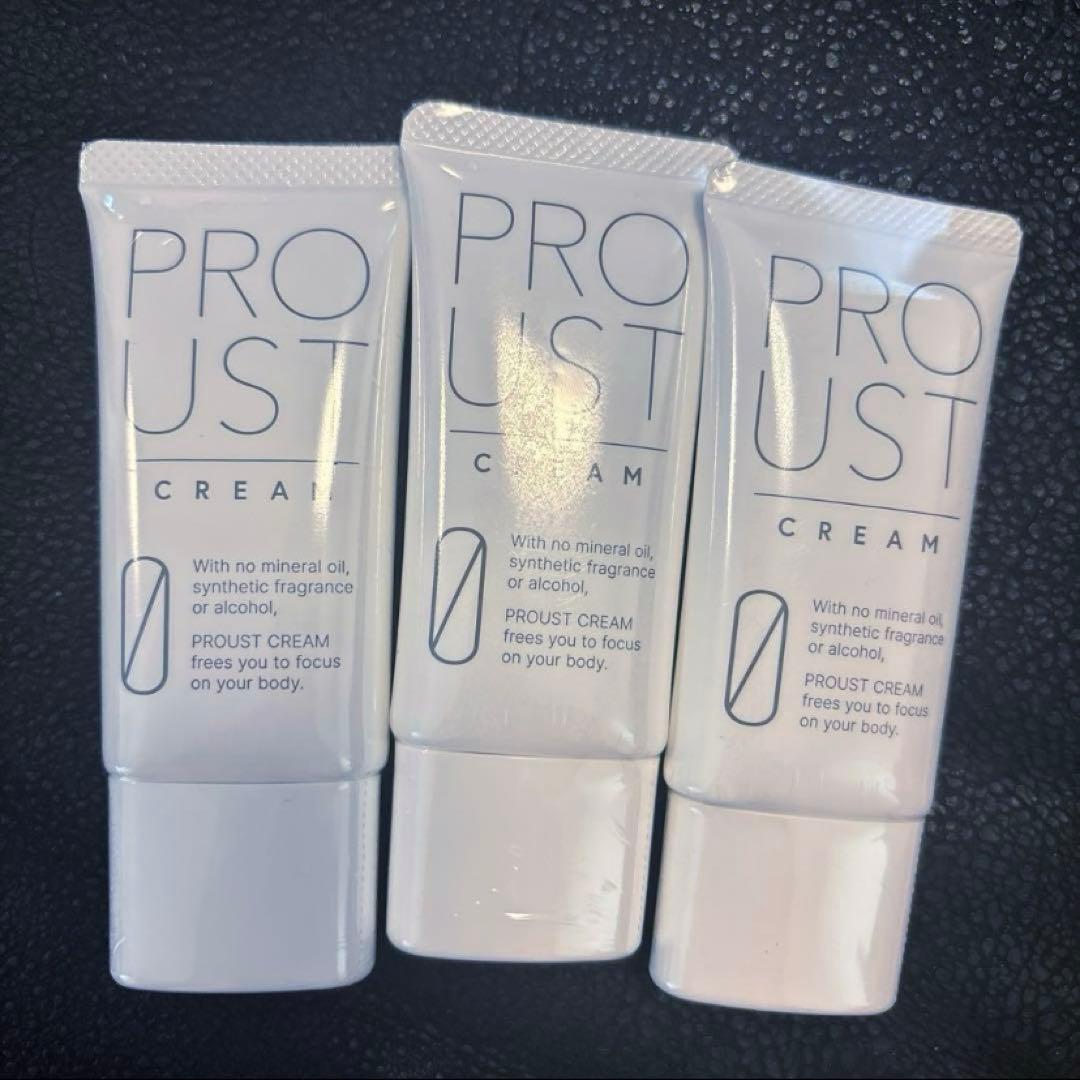 PROUST クリーム 30g 3本セット ボディ用クリーム（自宅保管品） 3本セット プルーストクリーム PROUST CREAM 30g デオドラントクリーム
