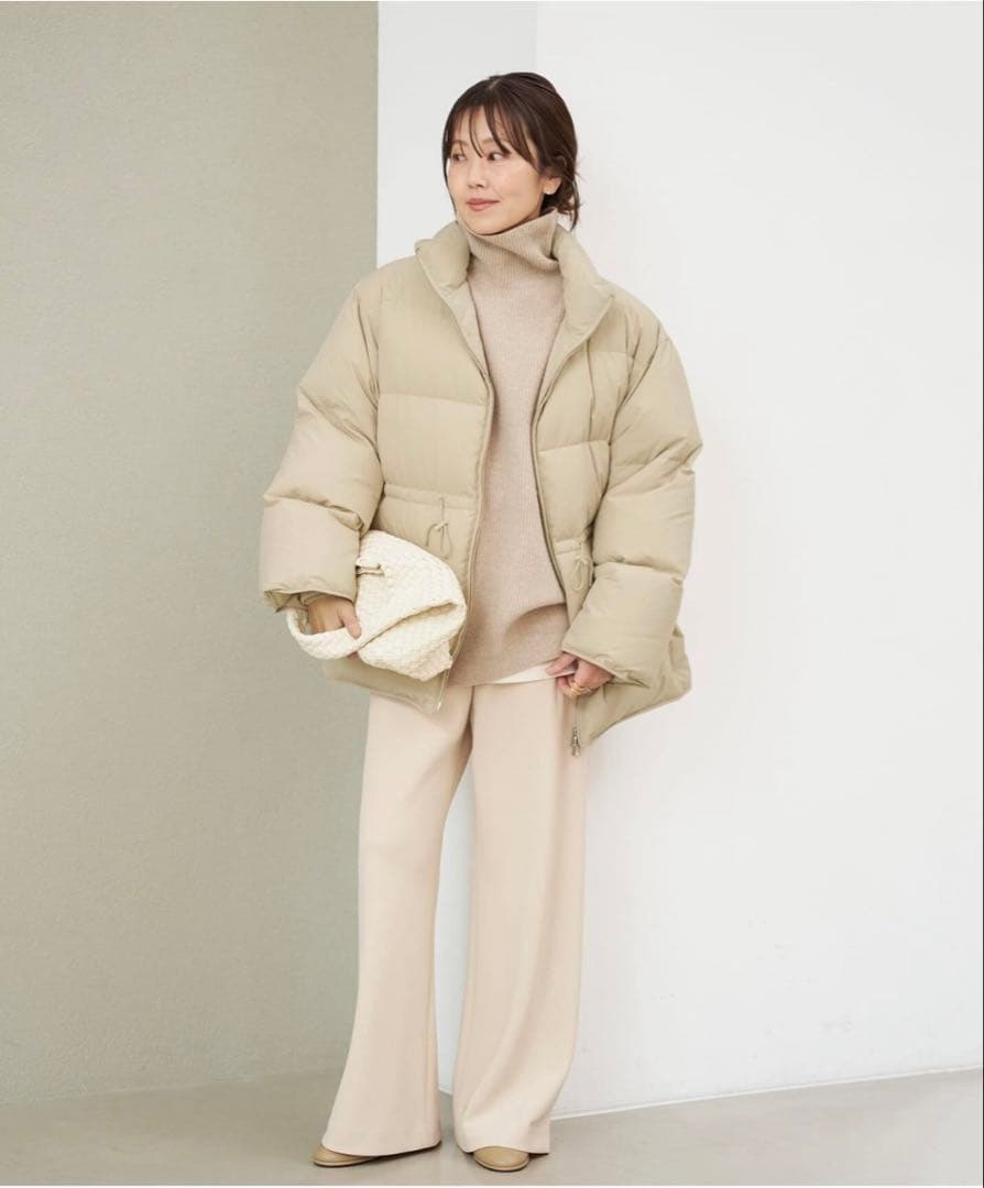 新品・未開封Plage HAKUU ハクウ別注ダウンジャケット ベージュ 38