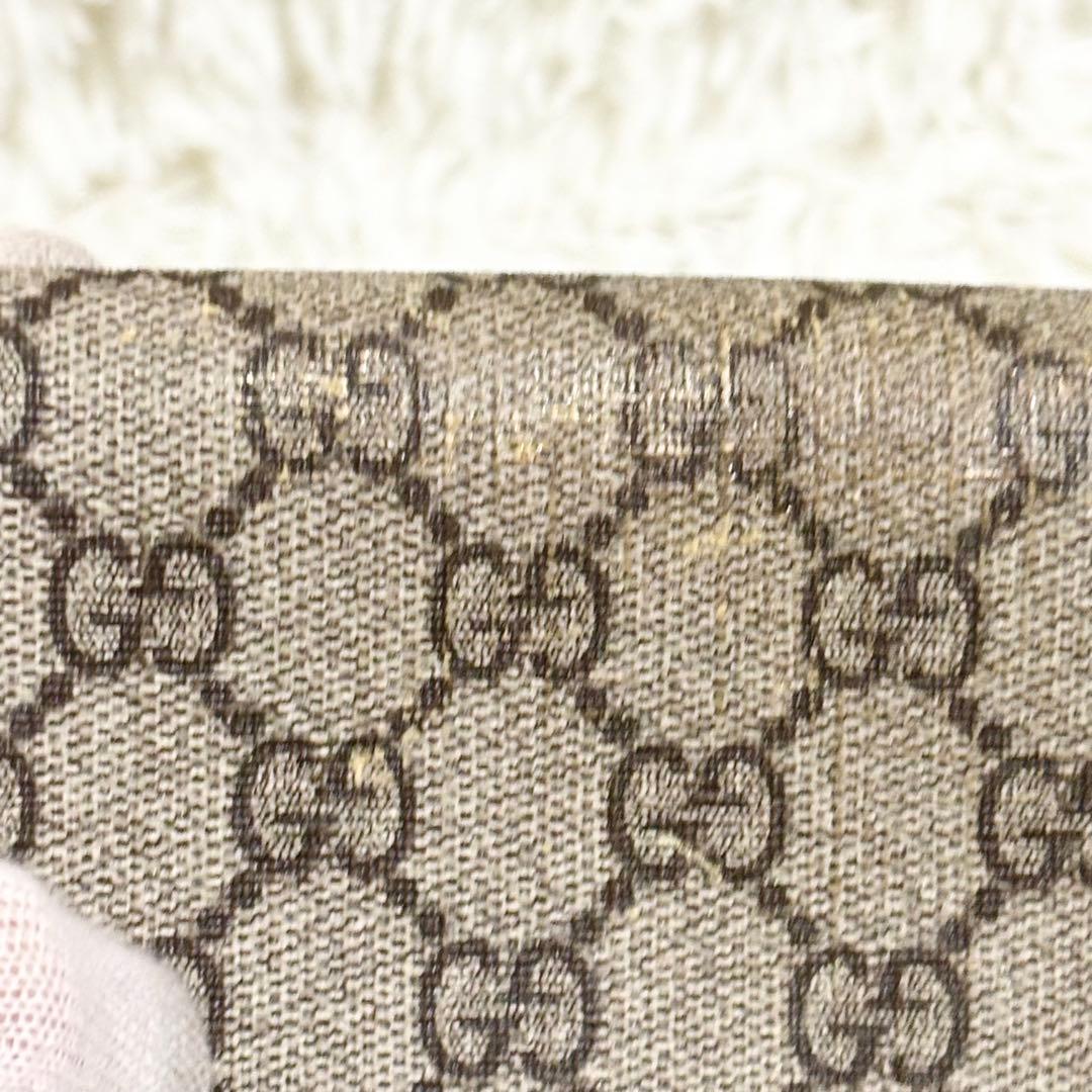 グッチ 長財布 二つ折り財布 リボン インターロッキング GGスプリーム