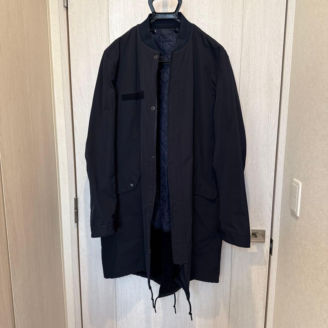 【値下げ】フレッドペリー　FISHTAIL BOMBER COAT Lサイズ美品 FRED PERRY（フレッドペリー） ジャケット メンズ フィッシュテール