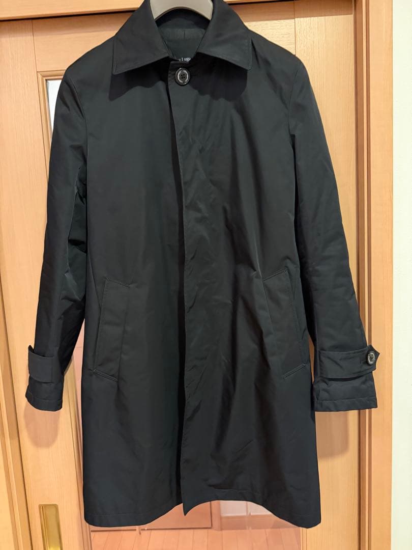 1piu1uguguale3 ステンカラーコート 背面チェック - メルカリ