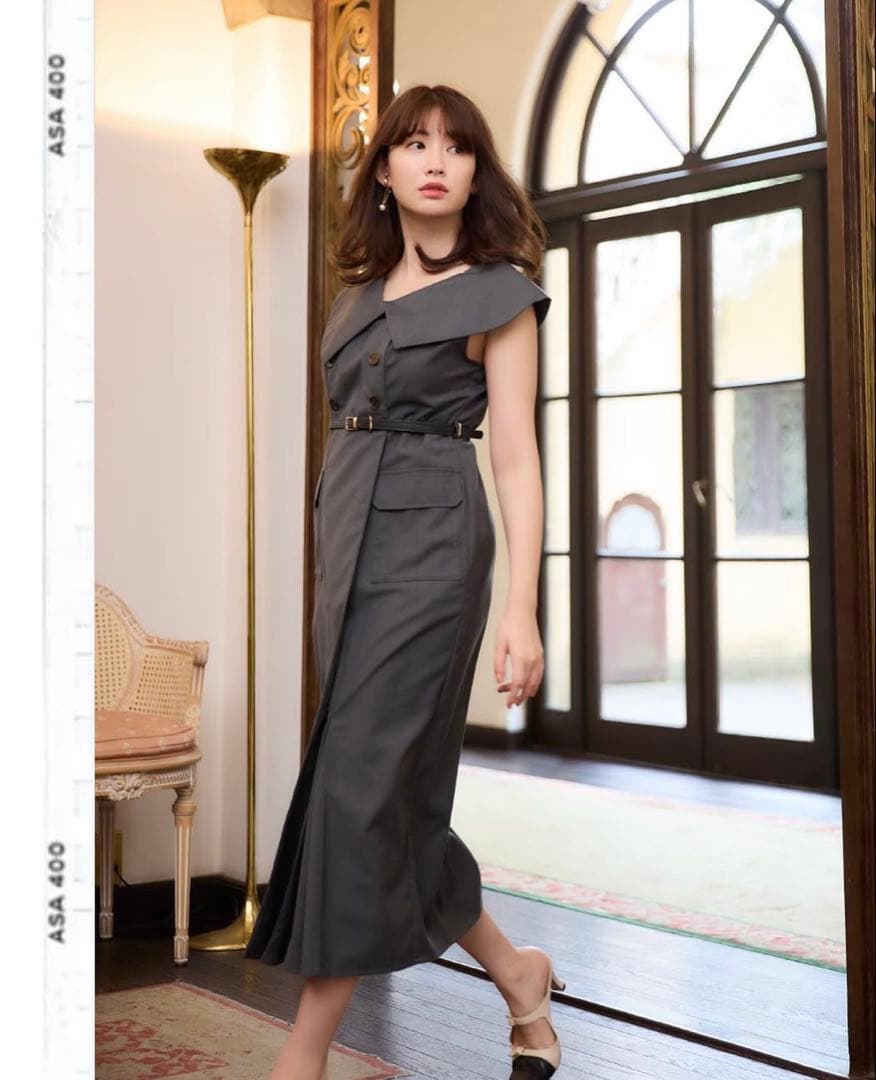 herlipto Saint Charles Big Collar Dress - メルカリ