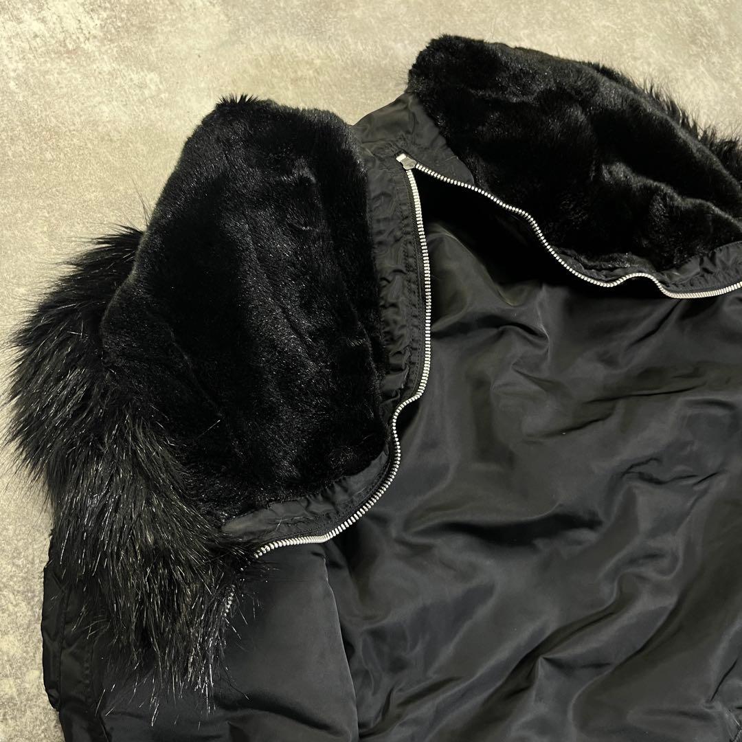 アルファインダストリーズ フライトジャケット N-2B オールブラック L