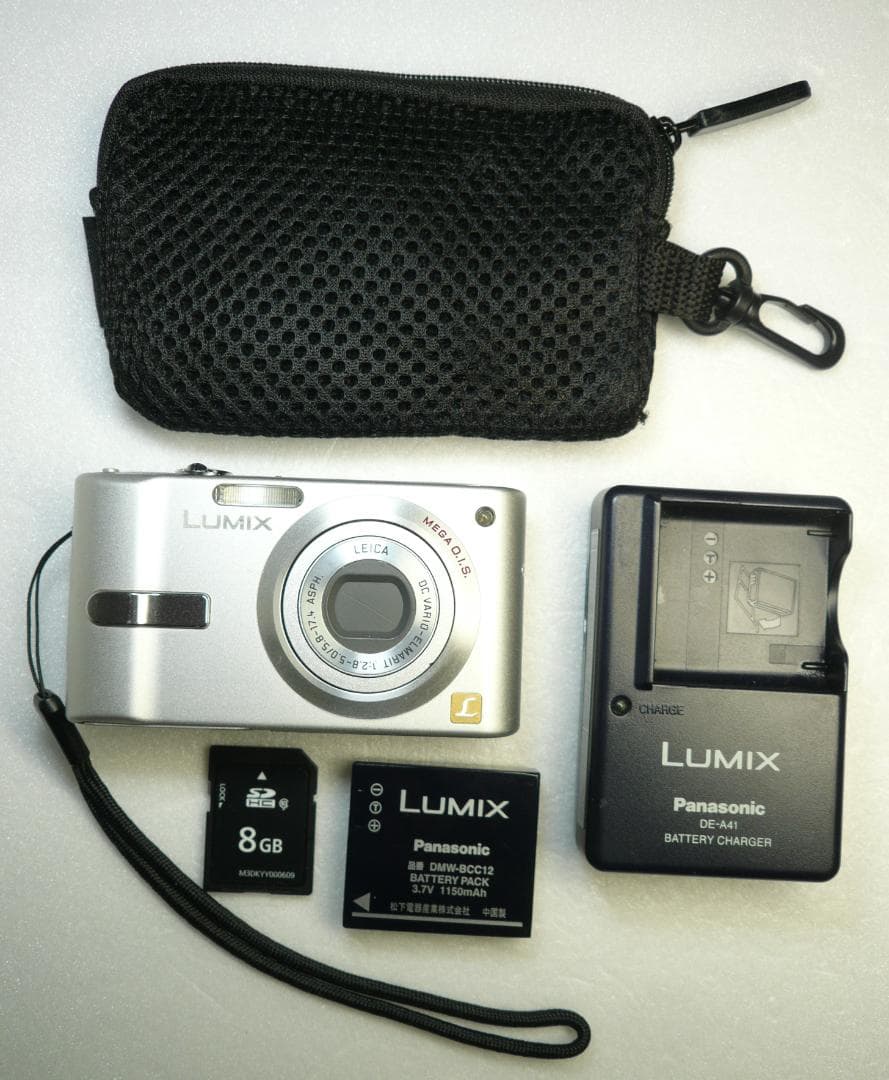 LUMIX☆DMC-FS1⭐️飽きの来ないシルバー❤️安心の実働品 - メルカリ
