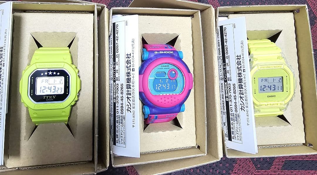 2026 G-SHOCK デジタル腕時計3点セット 2026 G-SHOCK デジタル腕時計3点セット - メルカリ