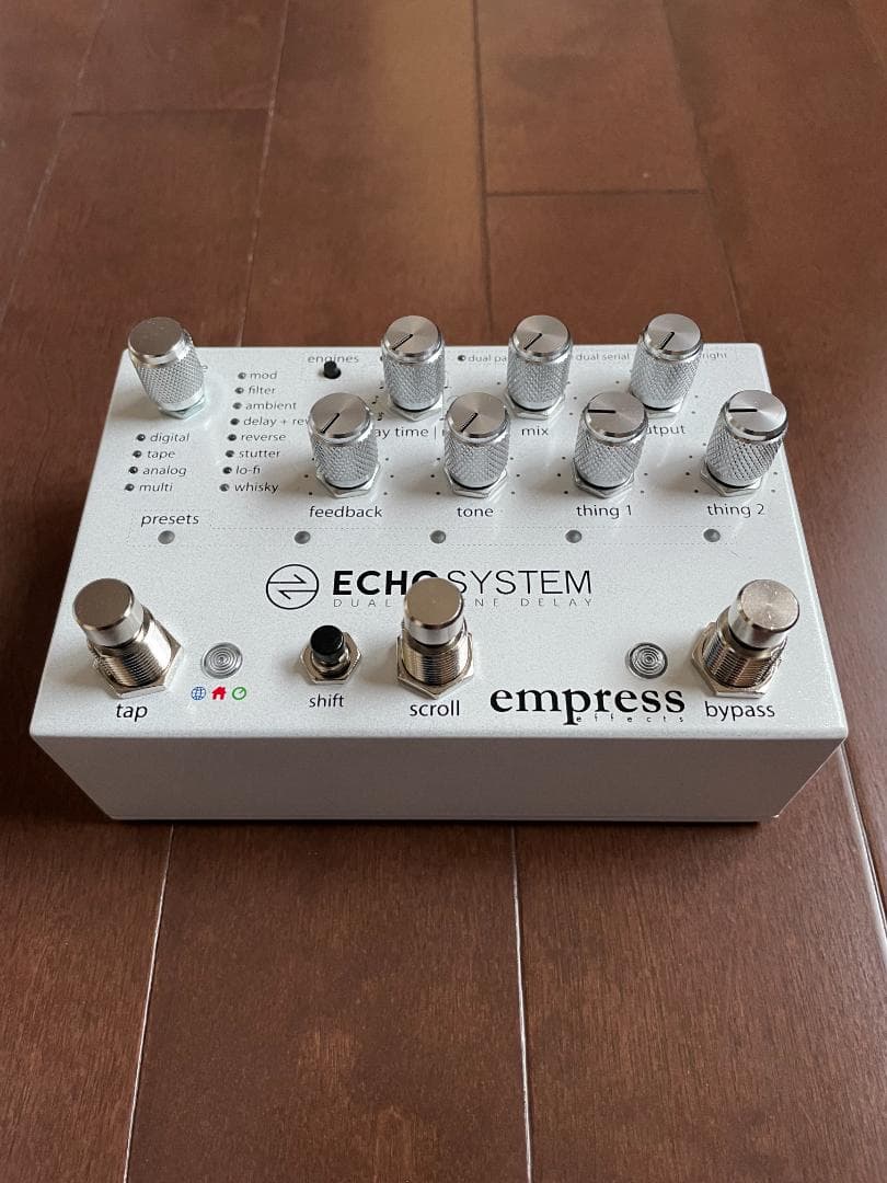 ギター empress ECHOSYSTEM DUAL ENGINE DELAY Empress Effects / Echosystem Dual Engine Delay ディレイ エコー