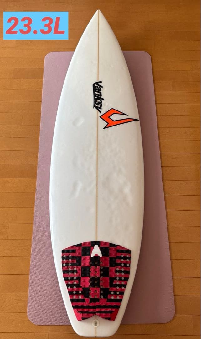 Vanksy ショートボード ホワイト JUSTICE サーフボード - メルカリ