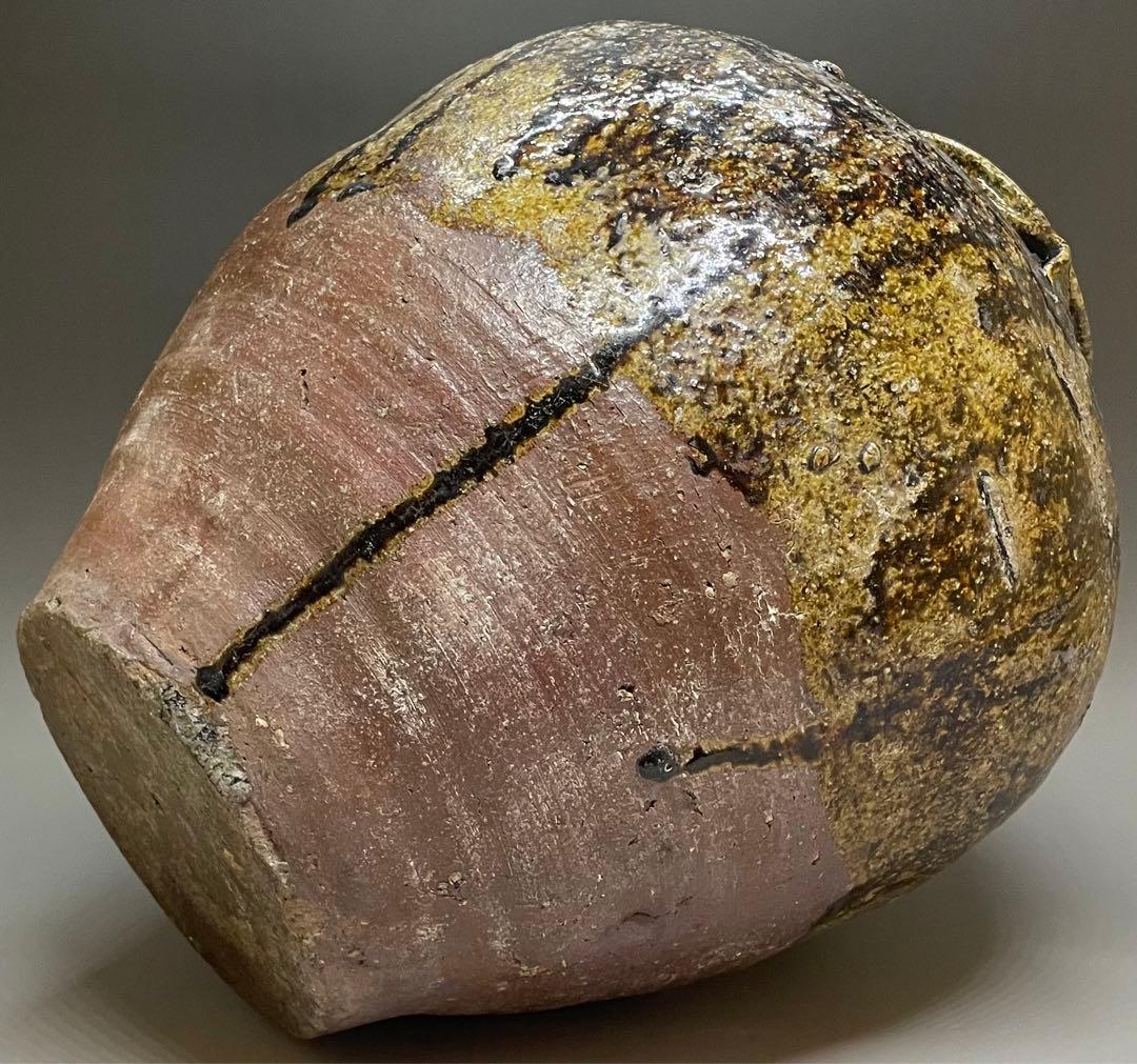 古常滑 三耳壺 胡麻だれ 大壺 32cm n577 - メルカリ