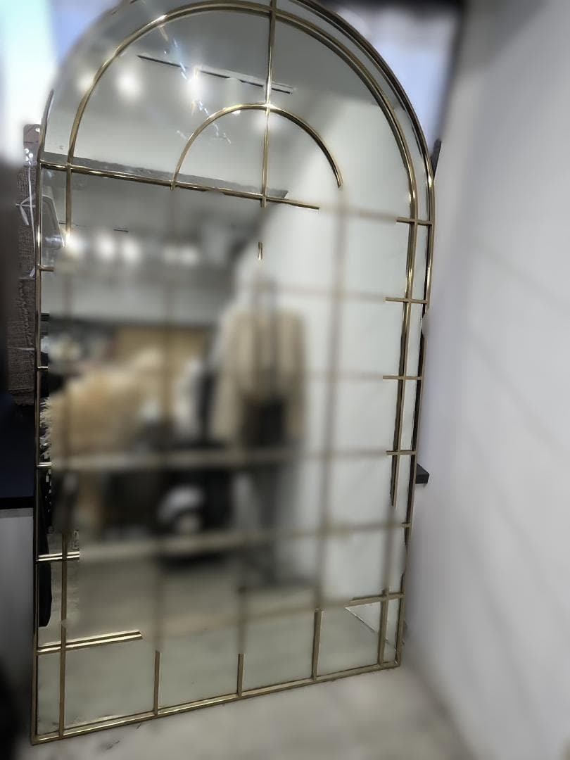 大阪市内限定配送 送料無料 海外製品 大型ミラー 2枚セット エレガント