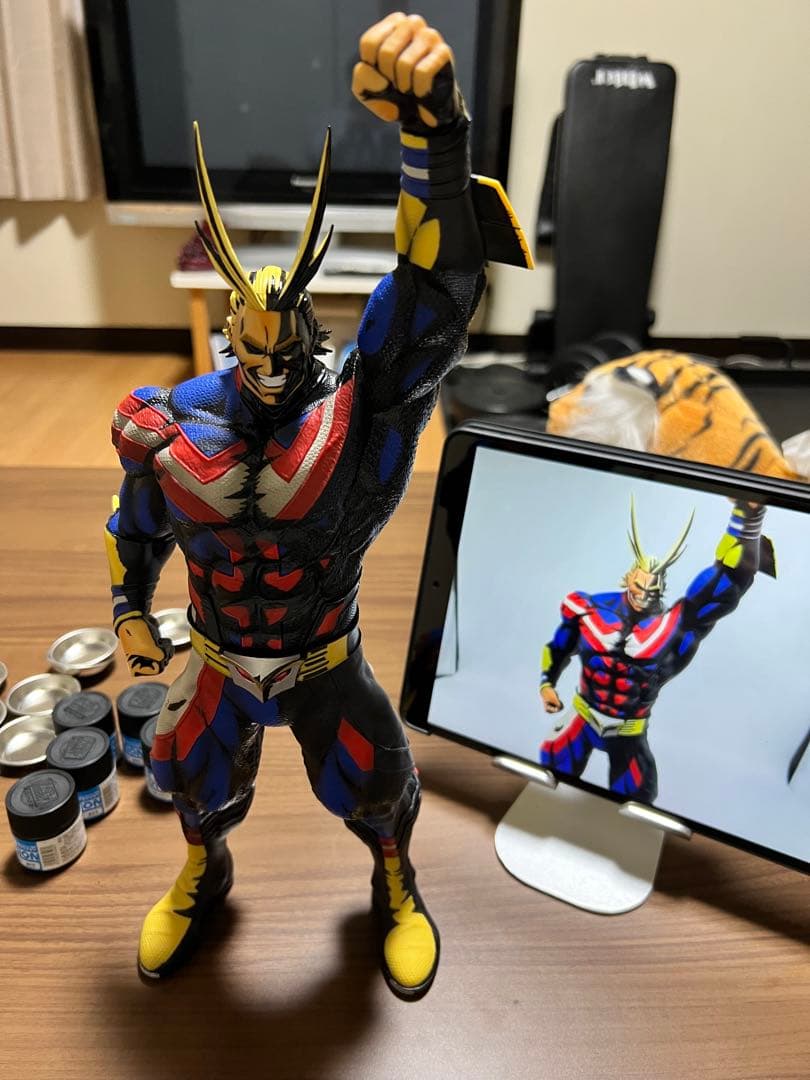 ヒロアカ フィギュア 一番くじ BWFC SMSP オールマイト A賞リペイント