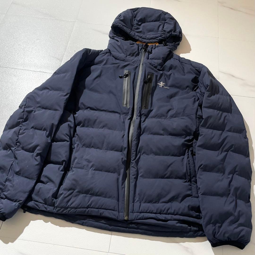 入手困難✨ フォックスファイヤー フォックスファイヤー×ナンガから、全天候型コラボダウンJKT。冬釣りに
