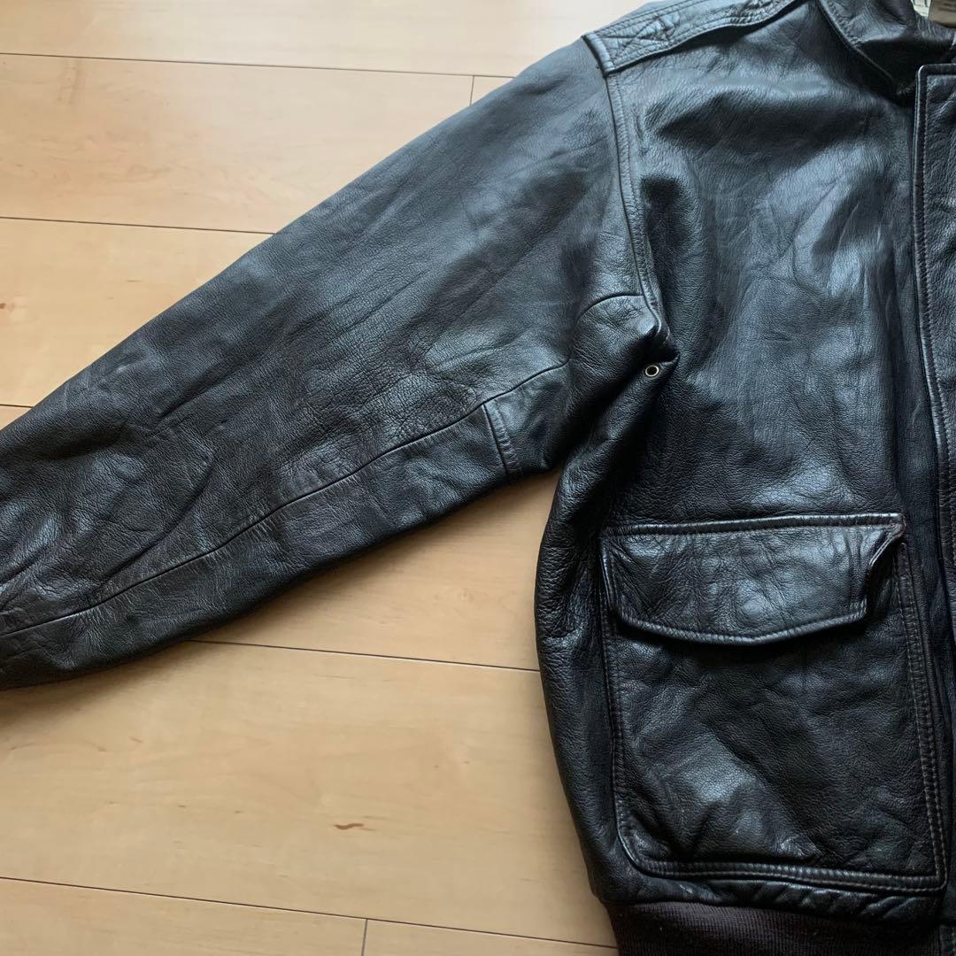 名作　L.L.Bean A-2 フライトジャケット XXL 羊革　シンサレート