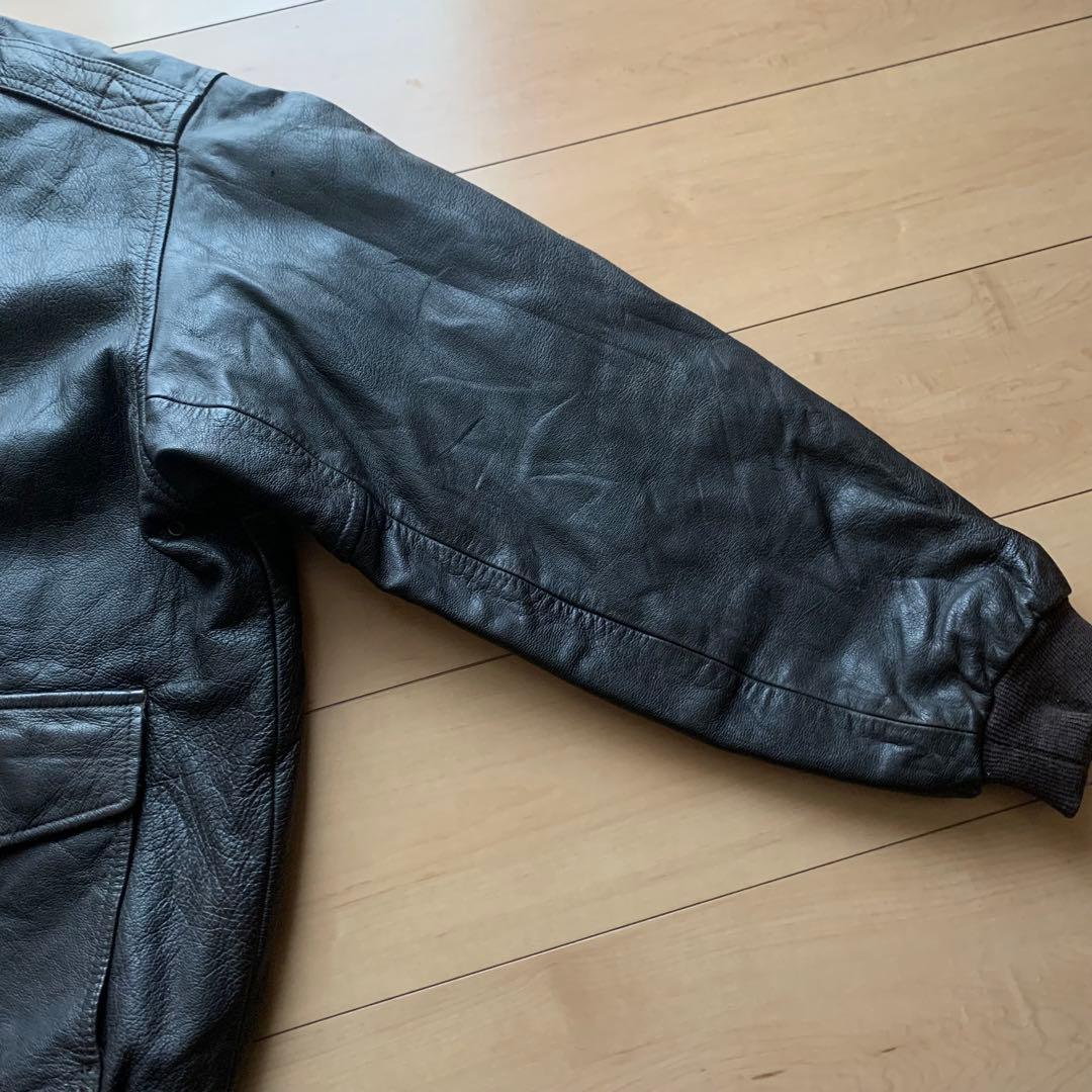 名作　L.L.Bean A-2 フライトジャケット XXL 羊革　シンサレート