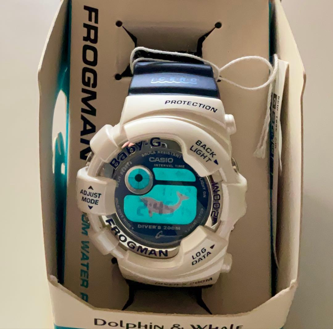 電池交換OH済美品Baby-G BGW-100K-2JR フロッグマン イルクジ - メルカリ