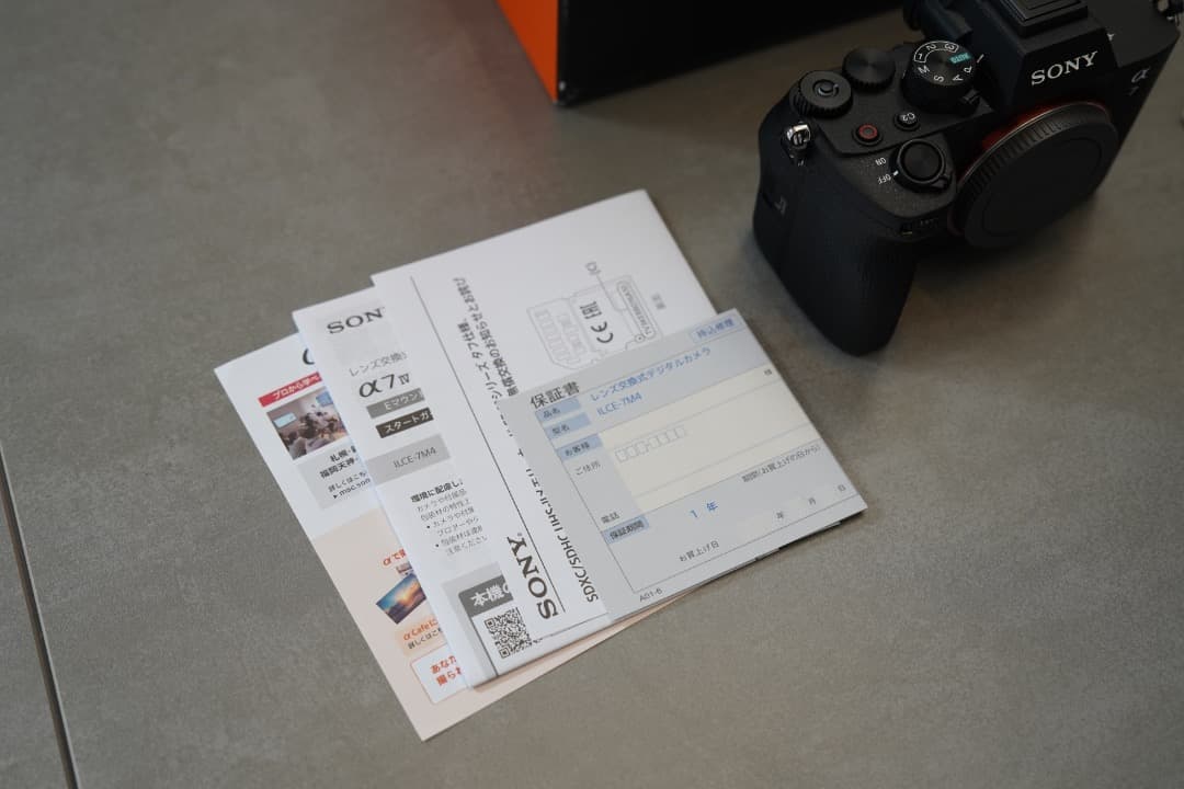 SONY α7 Ⅳ ILCE -7M4　ソニー　本体　ショット回数 極小