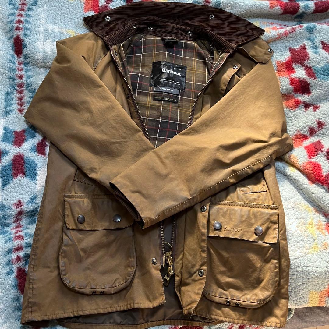2000年製 英国製 バブアー クラシックビデイル 36 バーク（ライナー付