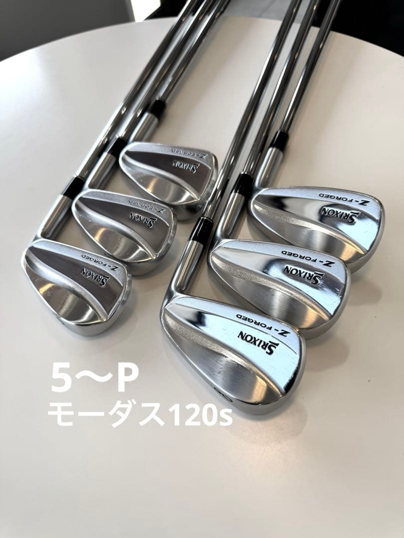 スリクソン Z-Forged 5番-PW 6本 モーダス120s - メルカリ