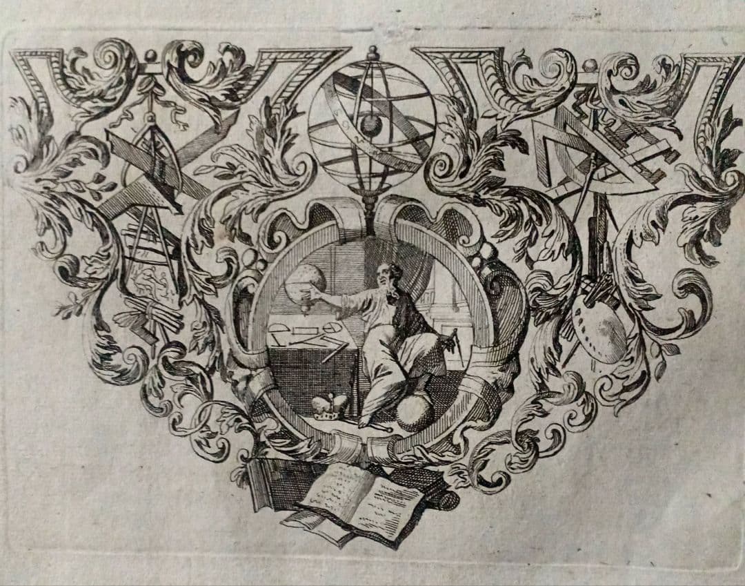 みや　額装品　1729年頃　「聖書　バイブル　零葉」　４作品セット　稀少