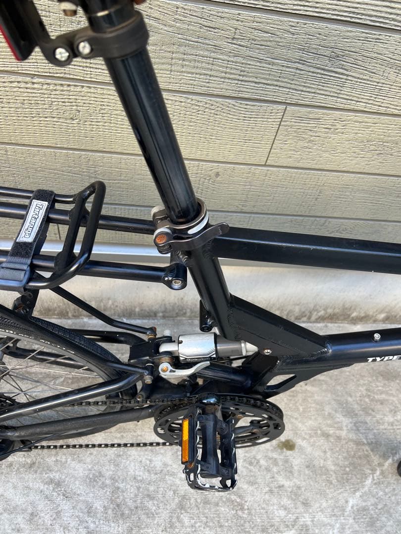 引取り】 Tartaruga type s kk タルタルーガ 折り畳み自転車