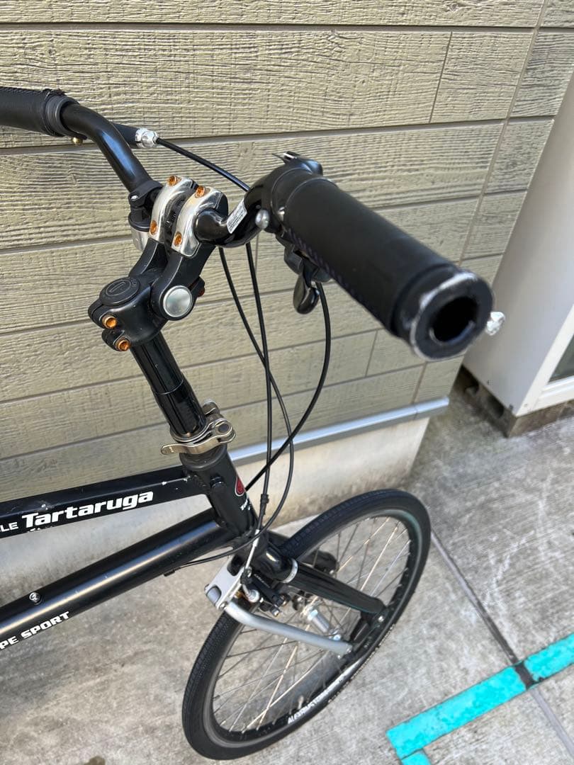 引取り】 Tartaruga type s kk タルタルーガ 折り畳み自転車