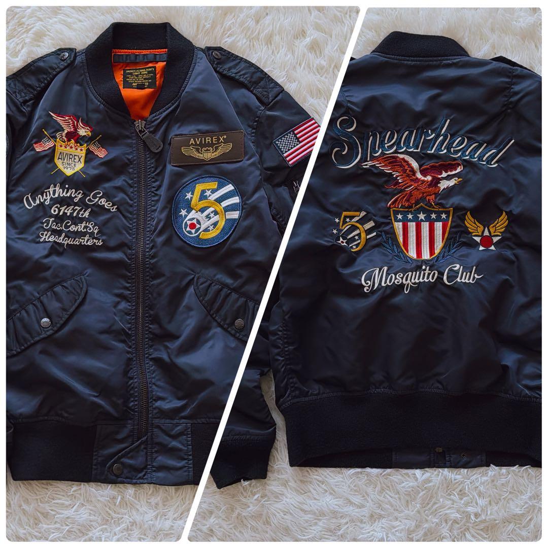 XLサイズ AVIREX MA-1 フライトジャケット ワッペン 刺繍デザイン 楽天市場】【ポイント10倍】AVIREX アヴィレックス MA-1 TOP GUN MA-1