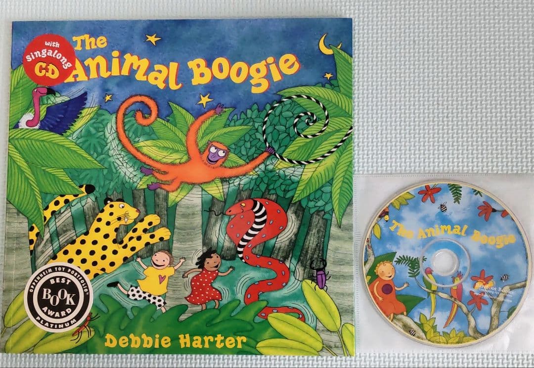 英語の歌 CDと絵本 日本語対訳の別紙つき The Animal Boogie - メルカリ
