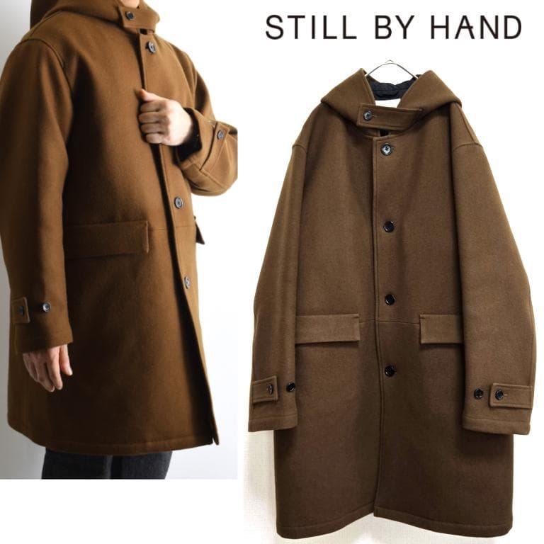 STILL BY HAND】メルトンフードコート CO0284 - メルカリ