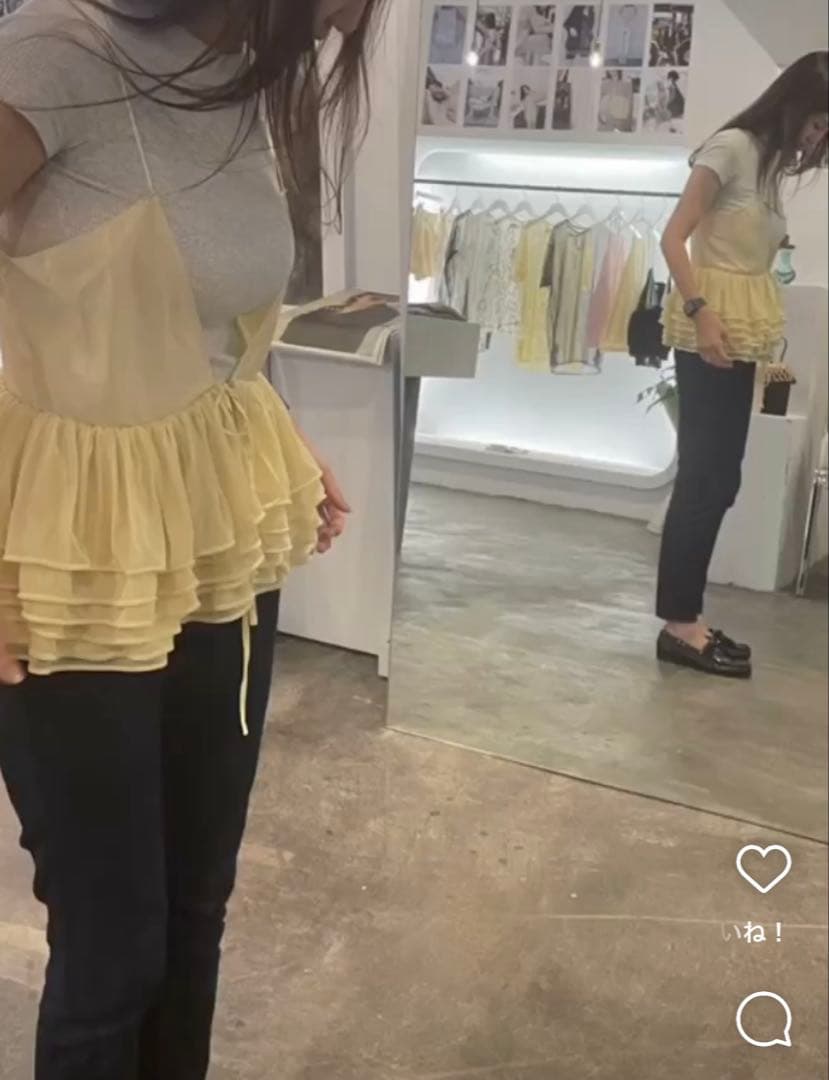 PoI Frillwrapskirtcamisole キャミソール ビスチェ