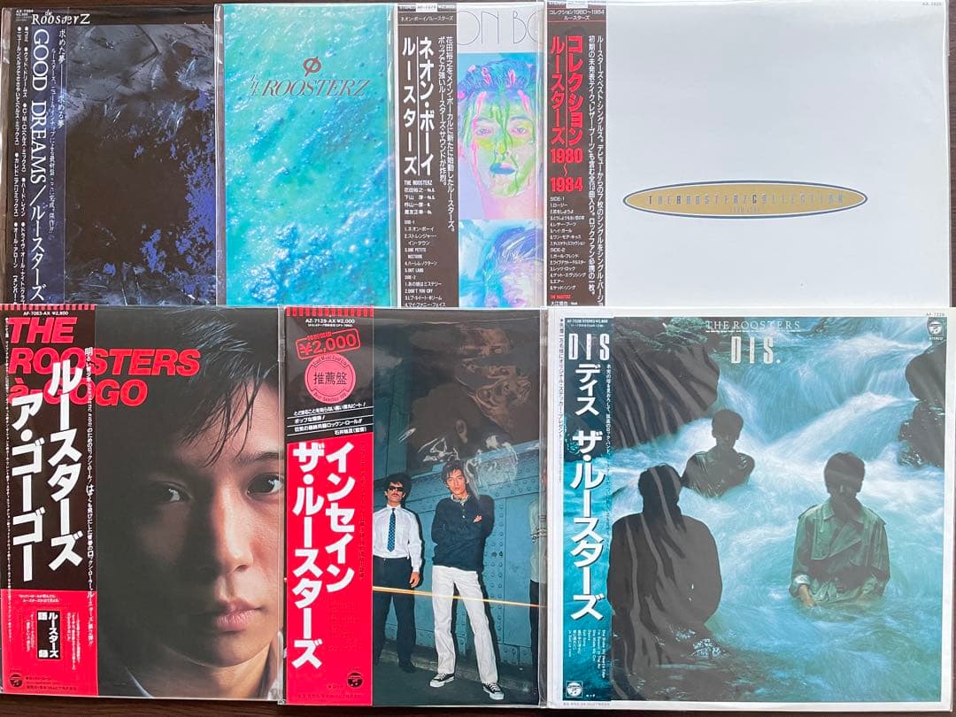 ルースターズ/ アルバム7枚＋12インチ4枚セット ルースターズ/ アルバム7枚＋12インチ4枚セット ザ・ルースターズ