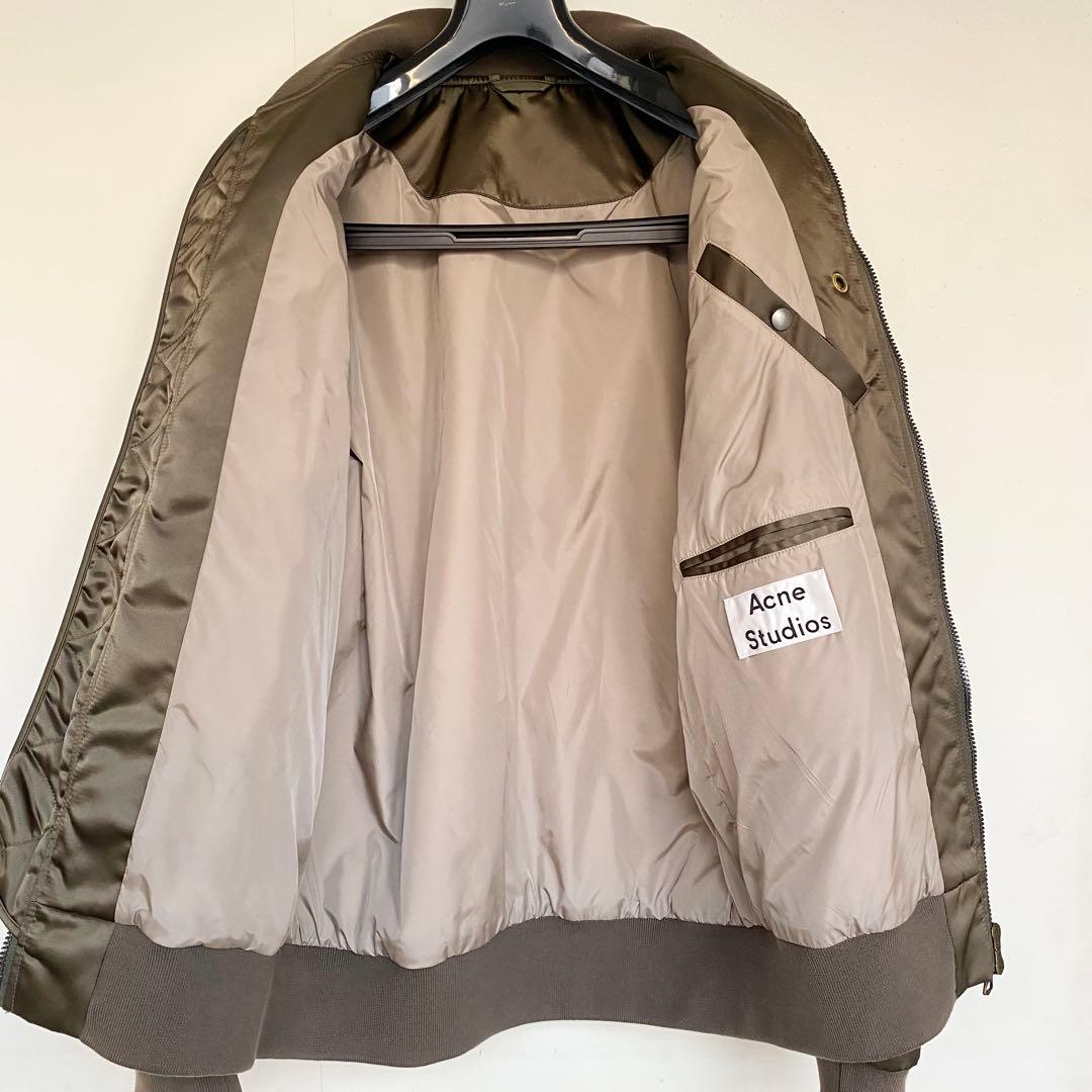 Acne Studios ボンバージャケット SELO カーキ ma-1 - メルカリ