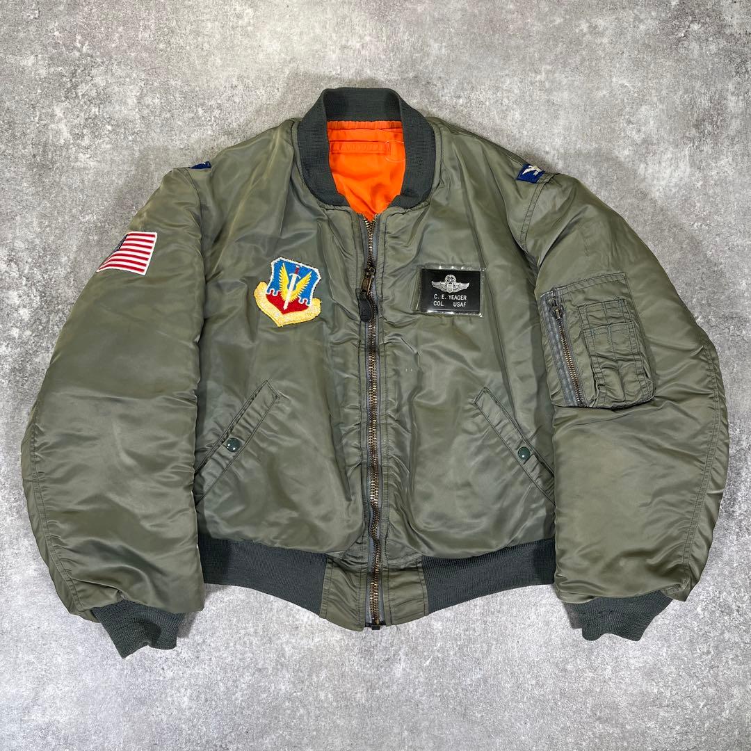 90s USA製 69モデル MA-1 フライトジャケット 60s復刻 L - メルカリ