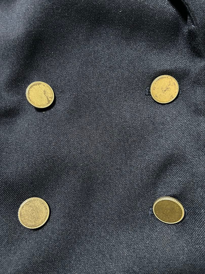 コラージュガリャルダガランテ ウールライクジャケット 紺ブレ 金