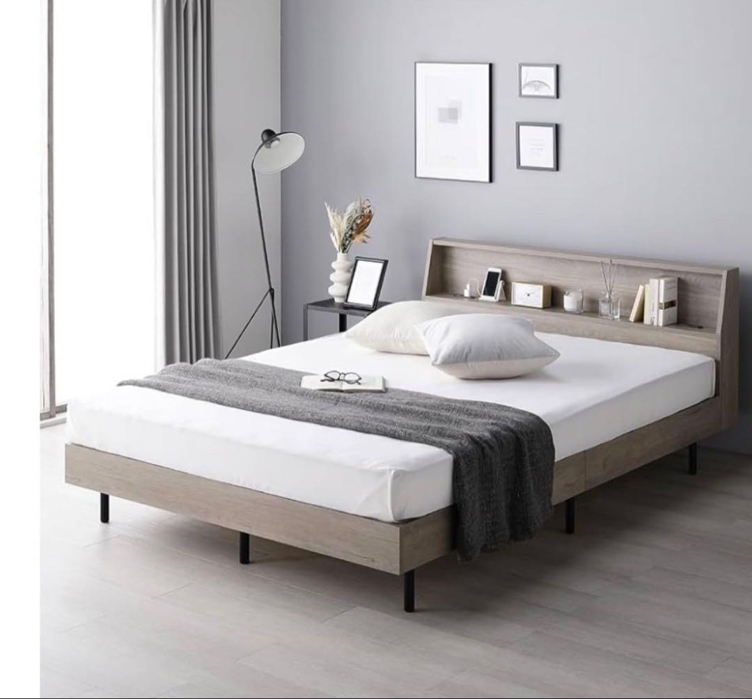 RASIK シングル ベッドフレーム グレー Amazon｜RASIK ベッド シングル フレームのみ グレー ファブリック