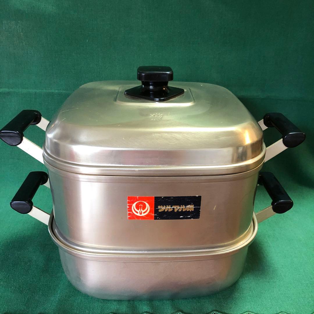 ツルマル印 角型蒸し器 26センチ - メルカリ