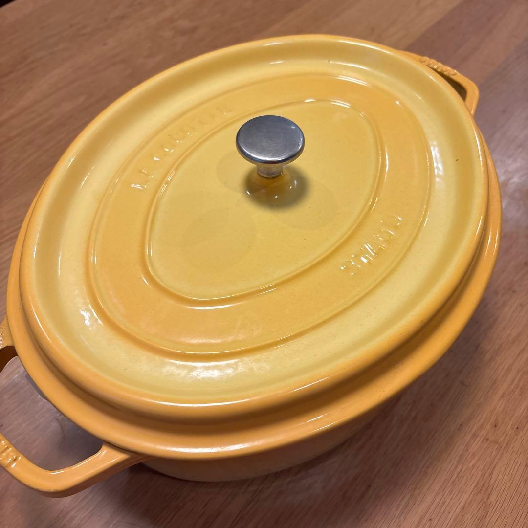 staub ストウブ 「ココット オーバル 33cm」両手鍋 Amazon｜staub ストウブ 「 ピコ ココット オーバル グレー 33cm