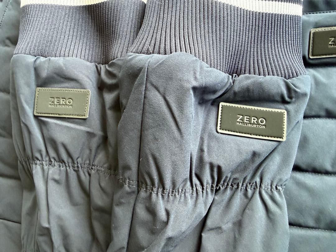 ZERO HALLI BURTON ゴルフウェアM ネイビー セットアップ - メルカリ