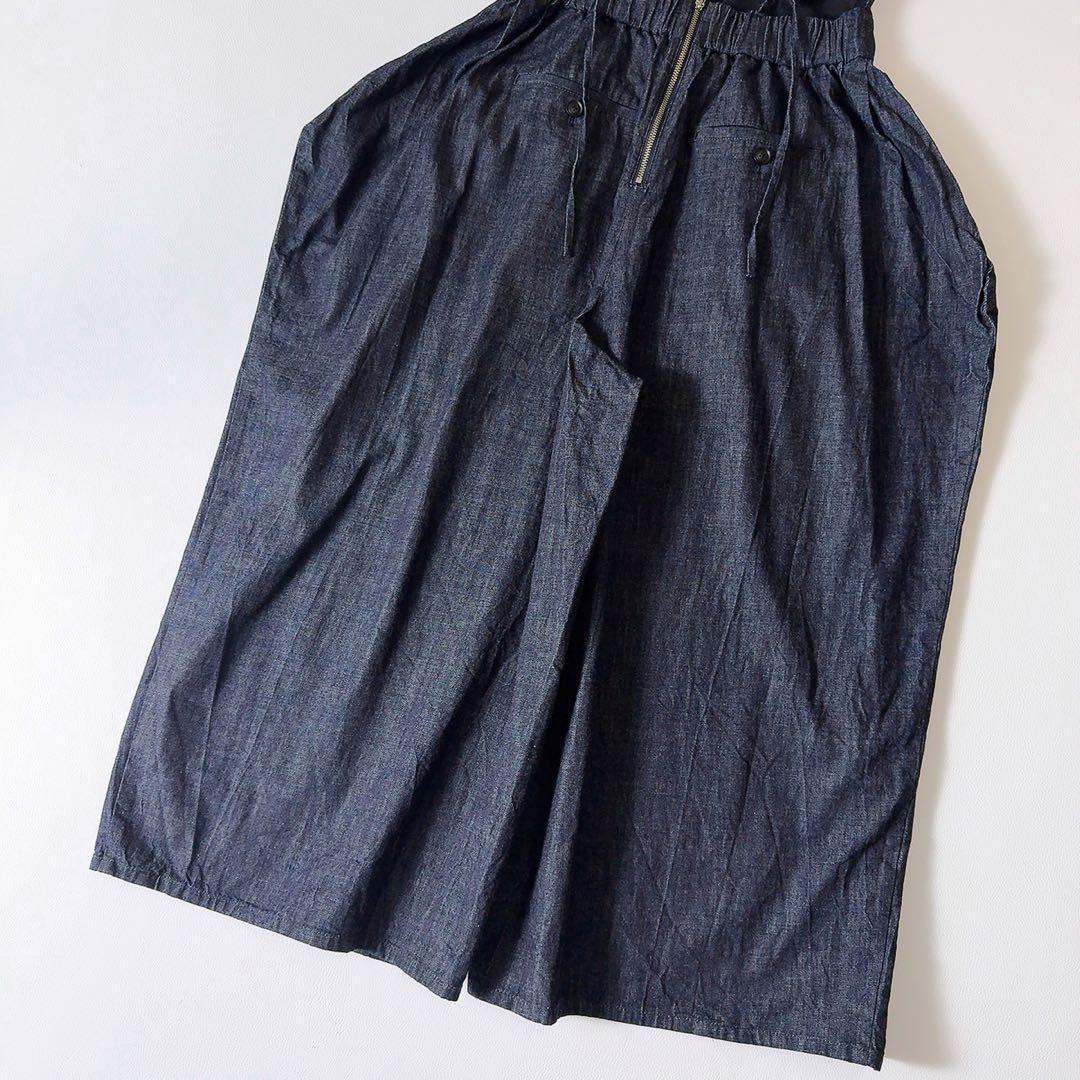 未使用級ꕥイウエンマトフ ドラマ 松本若菜さん着用 デニムビスチェ